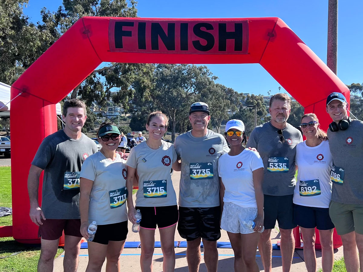 Miles for Melanoma, hosted by the Melanoma Research Foundation